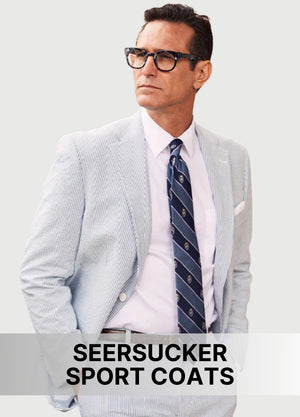 Seersucker Sport Coats – Lightweight Fabric with Classic Texture
