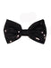 Sparkly Bow Tie Men'S Black Polyester Sequin Bowties - Men'S Neck Ties - Mens Dress Tie - Trendy Mens Ties