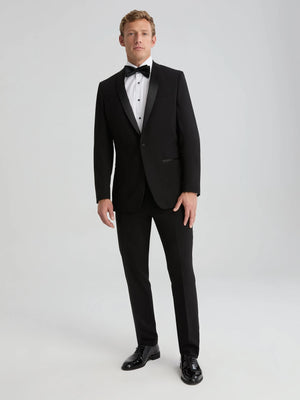 Men's Black Shawl Lapel Tuxedo