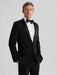 Men's Black Shawl Lapel Tuxedo