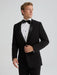Men's Black Shawl Lapel Tuxedo