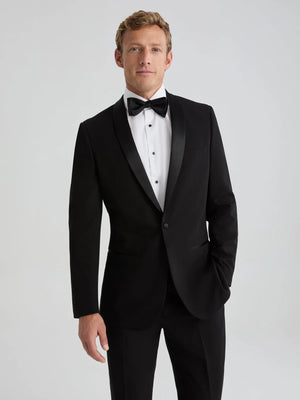 Men's Black Shawl Lapel Tuxedo
