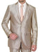 Beige Shiny sharkskin  Men's Suit Side-Vented Mocca-Bronze ~ Camel-Sand-Taupe Khaki Champagne