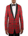Shiny Flashy Sharkskin Metallic Sapphire Blue Sequin Formal Royal Color Tuxedos Shawl Lapel Sportcoat Jacket