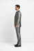 Shiny 2 Buttons Silver Grey ~ Gray Flashy Sharkskin Men's Cheap Priced Business Suits Clearance Sale