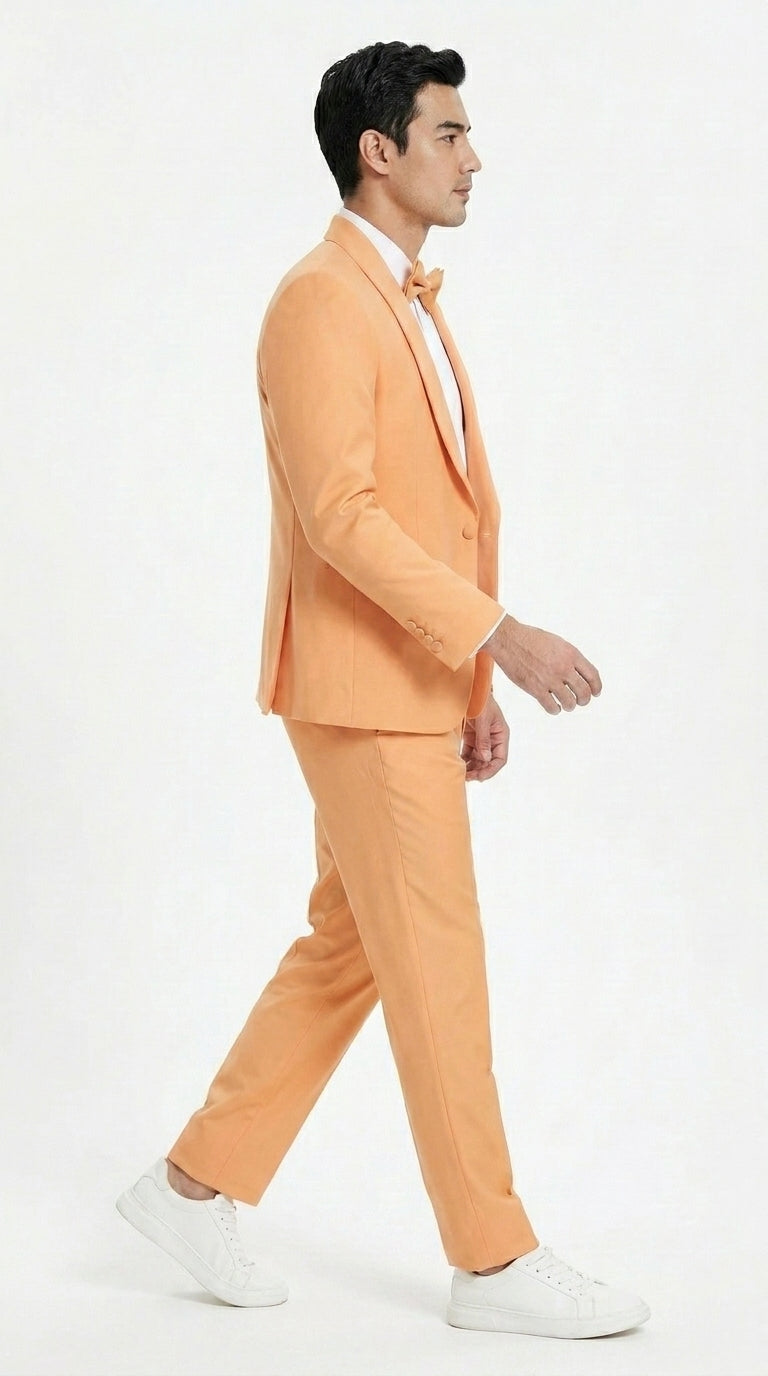 Orange Suits for Prom for Every Occasion
