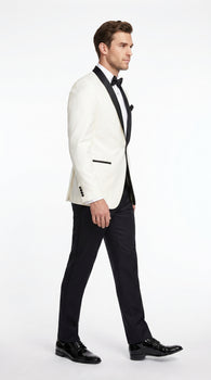 black white formal dress mens Men's Formal Wear - Semi-Formal Evening Wear