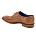 Men's Belvedere Siena Ostrich Leg Moc Toe Dress Shoe – Burned Amber