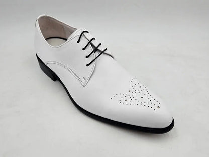 Carrucci Signature Burnished Lace-up Derby