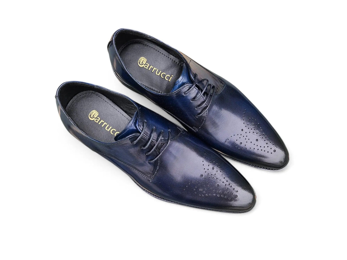 Carrucci Signature Burnished Lace-up Derby