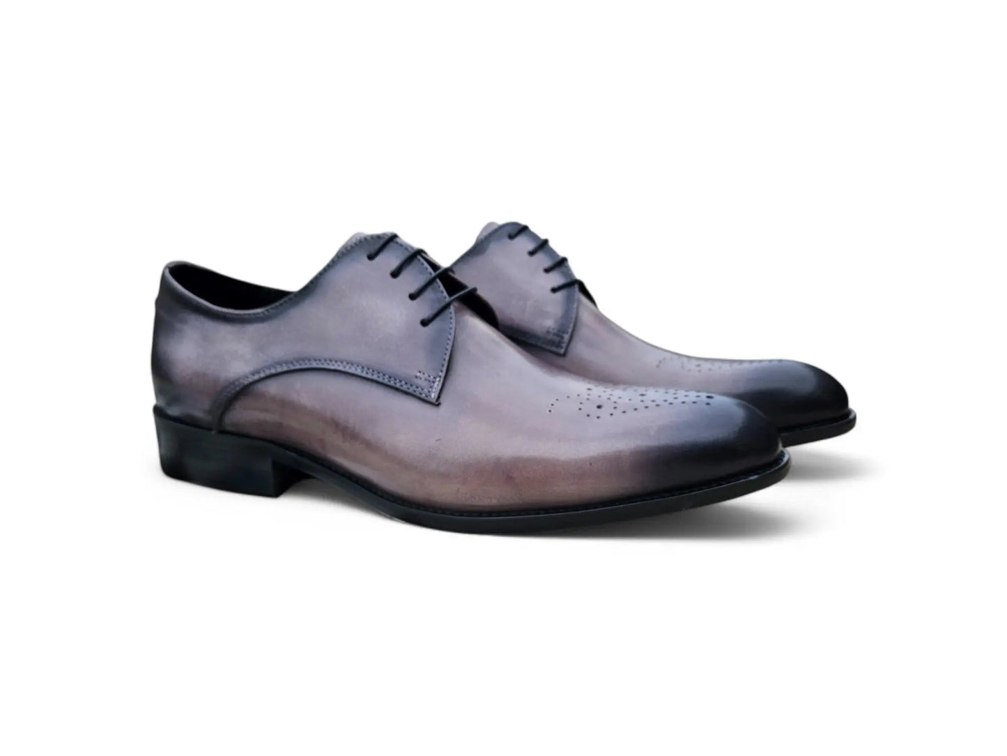 Carrucci Signature Burnished Lace-up Derby
