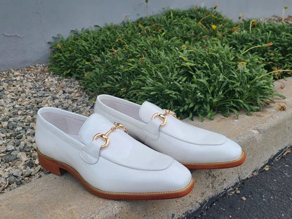 Carrucci Signature Horse Bit Patent Leather Loafer