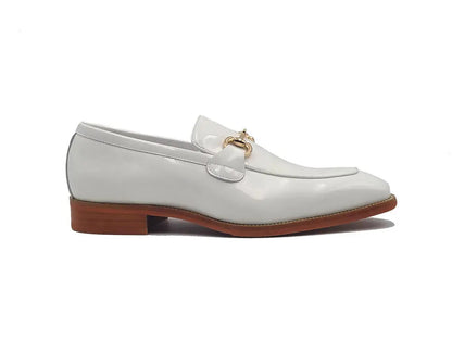 Carrucci Signature Horse Bit Patent Leather Loafer
