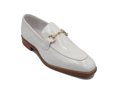 Carrucci Signature Horse Bit Patent Leather Loafer