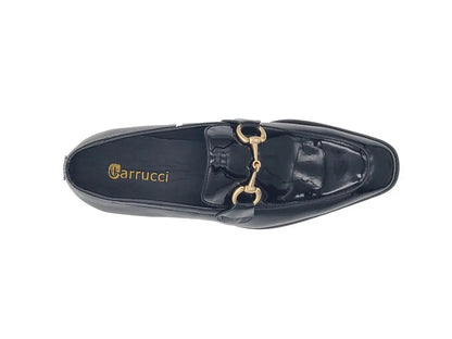 Carrucci Signature Horse Bit Patent Leather Loafer
