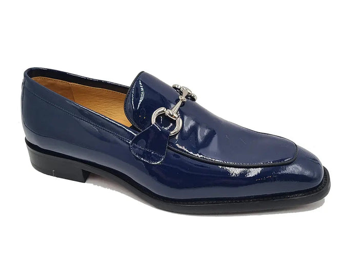 Carrucci Signature Horse Bit Patent Leather Loafer