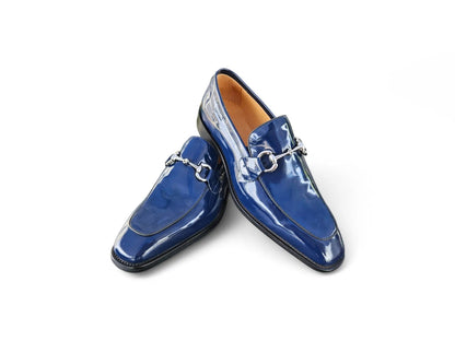 Carrucci Signature Horse Bit Patent Leather Loafer