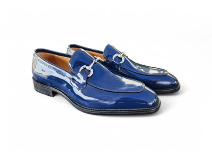 Carrucci Signature Horse Bit Patent Leather Loafer