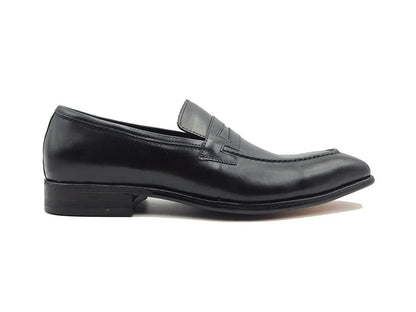 Carrucci Signature Leather Penny Loafer Slip-on