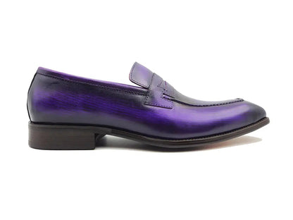 Carrucci Signature Leather Penny Loafer Slip-on