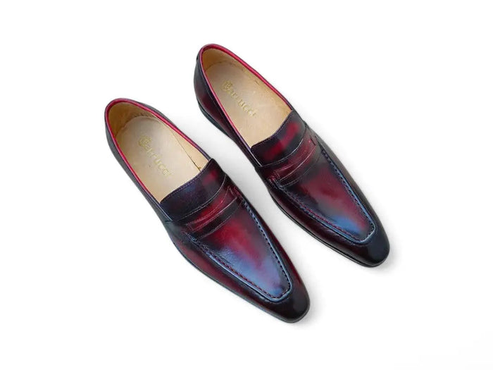Carrucci Signature Leather Penny Loafer Slip-on