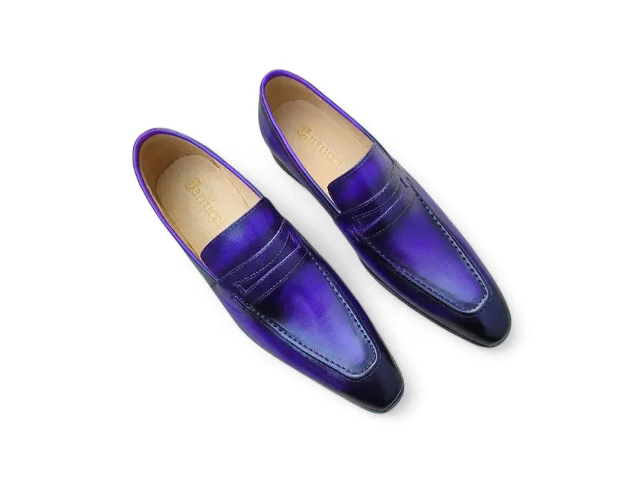 Signature Leather Penny Loafer Slip-on Carrucci
