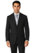Mantoni Suit - Signature Menswear Wool Fabric SuitsOutlet - Brand Blue Multistripe Suit - High End Suits - High Quality Suits