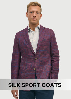 Silk Sport Coats – Sophisticated Style for Formal Occasions