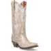 Dan Post Women Frost Bite Silver Glacial Finish 12 Snip Toe Cowboy Boot
