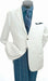Men's Single Beasted Blazer -  Egg Shell