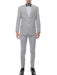 Men's 2 Button  Premium Comfort Cotton Slim Fit Seersucker Sear sucker suit Black