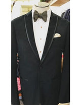 Men's Velvet Trim Weddings ~ Prom ~ Fancy Tuxedo Men's blazer Jacket For Men