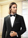 Men's  Modern Fit  Black Tuxedo