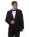 Brand: Caravelli Collezione Suit - Caravelli Suit - Caravelli italy Caravelli Men's 2 Piece Formal Wear Black  Tuxedo