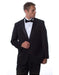Brand: Caravelli Collezione Suit - Caravelli Suit - Caravelli italy Caravelli Men's 2 Piece Formal Wear Black  Tuxedo