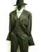 WTXZoot200 Men's Bold Pronounce Pinstripe Three Piece Zoot Fashion Suit 1920's