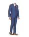 Men's  slim fit 3 piece vested suits with Ticket Pockets