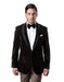 Men'S Brown Velvet Tuxedo Looking Sport Coat