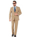 Giorgio Fiorelli Men's2 Button 2 Piece Fully Lined Camel Suit