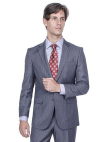 Giorgio Fiorelli Suit Men's StripedAuthentic Giorgio Fiorelli Brand suits Flat Front Pants