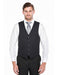 Men's Classic Fit 5 Button  Dark Navy Vest