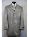 Men's stripe  gray long suit