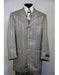 Men's stripe  gray long suit
