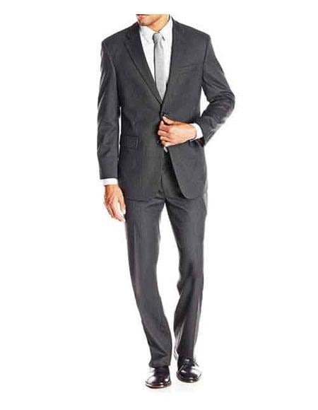 Men's Bond Spectre Grey Striped Fully Lined Suit — MensUSA