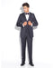 Men's Slim Fit 2 Button Vest Grey Suit