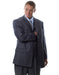 Brand: Caravelli Collezione Suit - Caravelli Suit - Caravelli italy Caravelli Men's 3 Piece Vested Grey Peak Lapel Classic Fit Suit