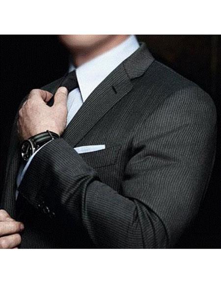 Men’s Grey pinstripe suit