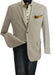 Men's Single Beasted Blazer - Natural