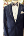 Fancy Tuxedo velour Blazer Jacket ~ Velvet Trim Wedding ~ Prom For Men