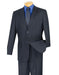 Men's Mini Stripe ~ Pinstripe Dark Navy 2 button Suit
